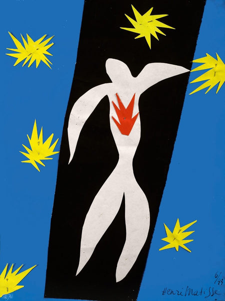 The Fall of Icarus - Henri Matisse - Canvas Prints