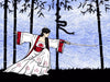 The Female Samurai - Canvas Prints