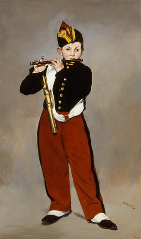 The Fife (Le Fifre) - Edvard Manet - Life Size Posters