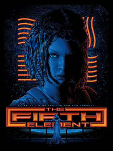 The Fifth Element - Milla Jovovich - Movie Poster - Tallenge Hollywood Sci-Fi Poster Collection by Brooke