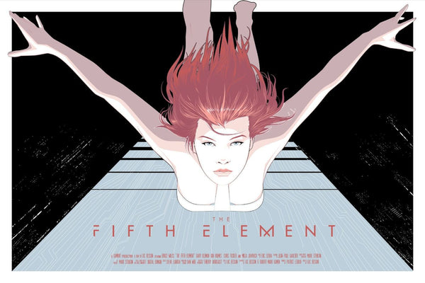 The Fifth Element - Milla Jovovich Bruse Willis - Art Prints