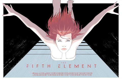 The Fifth Element - Milla Jovovich Bruse Willis - Art Prints by Henry