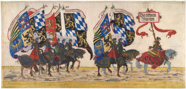 The German Princes - Canvas Prints