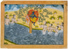 The Gopis Plead with Krishna to Return Their Clothing - Mewari Painting c1610 - Vintage Indian Miniature Art Painting - Canvas Prints