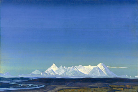 The Greatest And Holiest Of Tangla - Nikolas Roerich - Large Art Prints by Nicholas Roerich