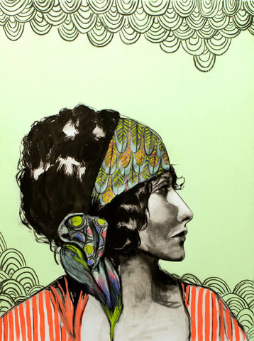 The Gypsy Woman - Framed Prints by Bradford Paul