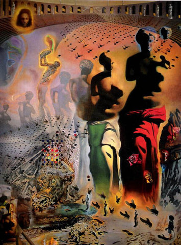 The Hallucinogenic Toreador,1970 by Salvador Dali - Framed Prints