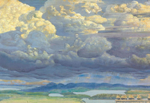 The Heavenly Battle by Nicholas Roerich