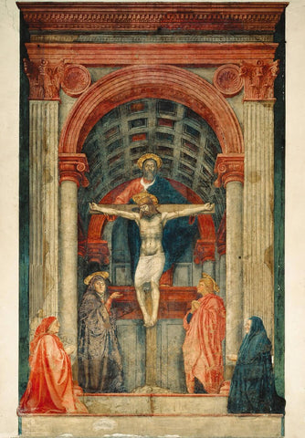 Holy Trinity - Framed Prints by Masaccio