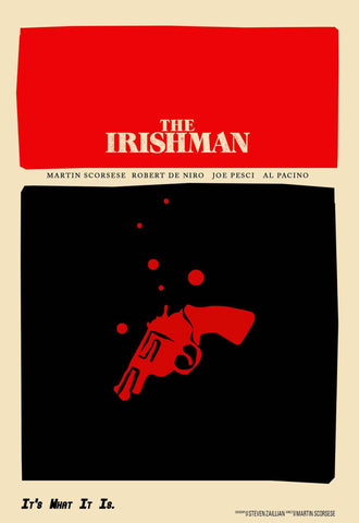 The Irishman - Robert De Niro - Al Pacino - Joe Pesci - Martin Scorsese Hollywood English Movie Poster - Canvas Prints by Tim