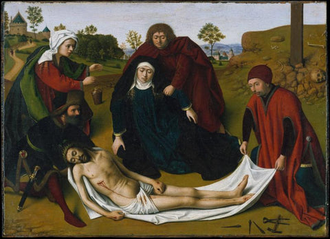 The Lamentation - Posters by Petrus Christus