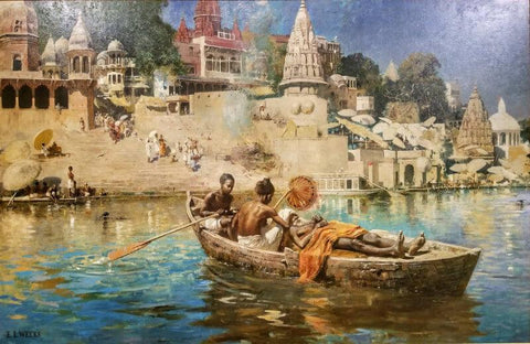 The Last Voyage, Varanasi - Framed Prints by Edwin Lord Weeks