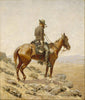 The Lookout - Frederic Remington - Framed Prints