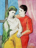 The Lovers - Pablo Picasso - Framed Prints