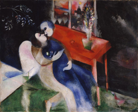 The Lovers by Marc Chagall