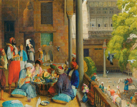 The Midday Meal, Cairo - Large Art Prints