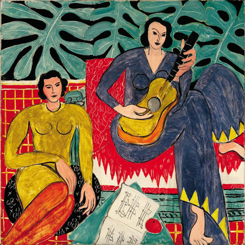 The Music (La Musique) – Henri Matisse Painting by Henri Matisse