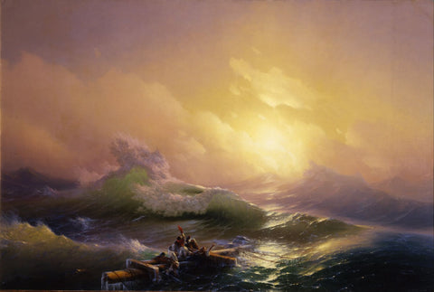 The Ninth Wave - Life Size Posters by Ivan Aivazovsky