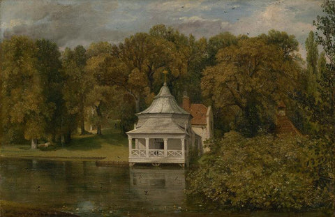The Quarters Behind Alresford Hall by John Constable