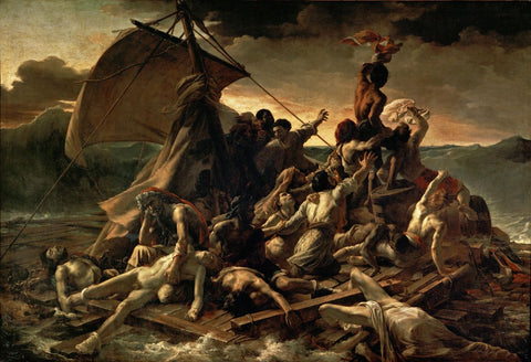 The Raft Of The Medusa (La Balsa De La Medusa) - Jean Lous Thedore Gericault by Théodore Géricault