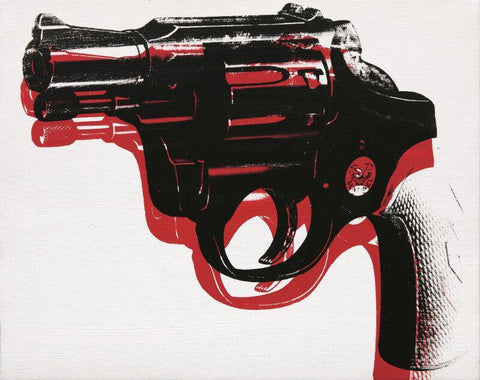 The Gun - Posters by Andy Warhol