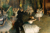 The Rehearsal of the Ballet Onstage 1874 - Edgar Degas - Framed Prints
