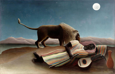 The Sleeping Gypsy by Henri Rousseau