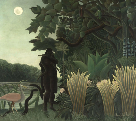 The Snake Charmer by Henri Rousseau