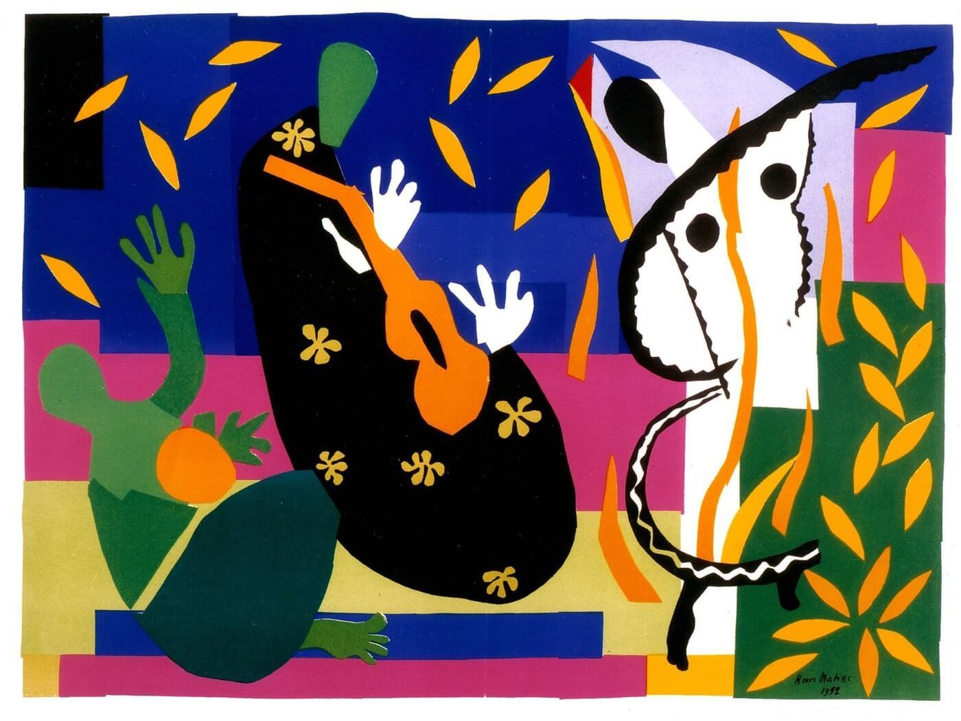 henri matisse famoso collage