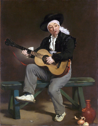 The Spanish Singer - Édouard Manet by Édouard Manet