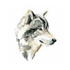 The Spirit Of Wolf - Modern Watercolor Painting - Canvas Prints
