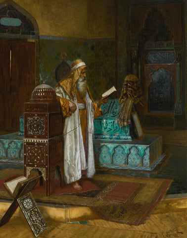 The Tomb of Sultan Mehmet by Rudolf Ernst