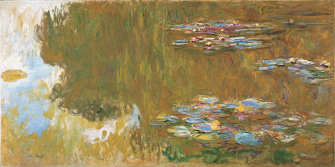 The Water Lily Pond - Art Prints by Claude Monet