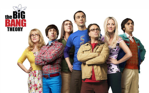 The big bang theory - The group - Large Art Prints by Tallenge Store