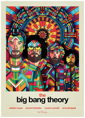 The big bang theory - The seven II - Large Art Prints