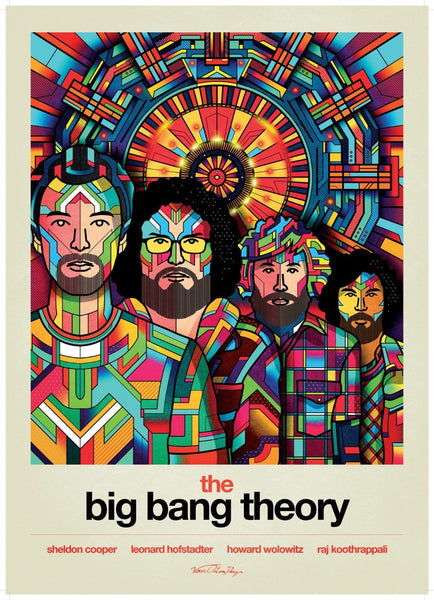 The big bang theory - The seven II - Canvas Prints