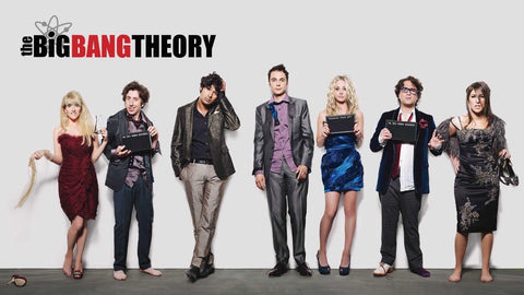 The big bang theory - After party - Large Art Prints by Tallenge Store