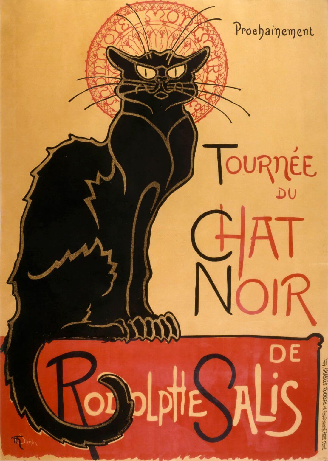 Le Chat Noir Art Prints