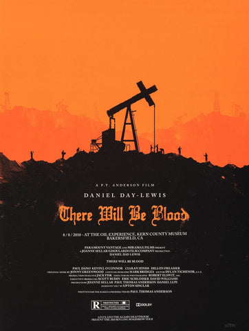 There Will Be Blood - Daniel Day-Lewis - Original Release Movie Poster - Art Prints by Movie