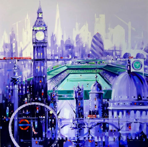 Therese Always Wimbledon - London Photo and Painting Collection - Posters