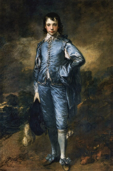 Portrait of Jonathan Buttall (The Blue Boy) 1770 - Thomas Gainsborough - Framed Prints