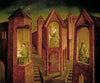 Three Destinations (Tres Destinos) - Remedios Varo - Surrealist Painting - Framed Prints