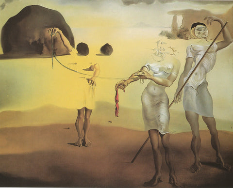 Three Fluid Graces by Salvador Dali