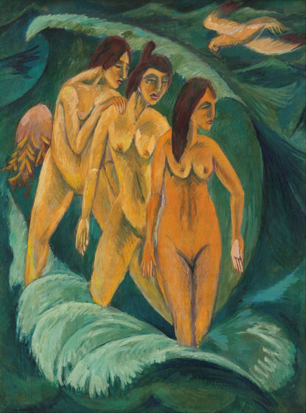 Three Bathers - Framed Prints