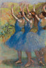 Edgar Degas - Three Dancers In Purple Skirts - Canvas Prints
