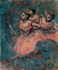 Three Dancers In Red Costume - Canvas Prints