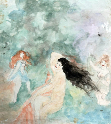 Three Girls by Amrita Sher-Gil