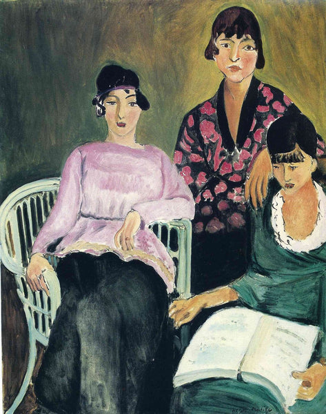 Three Sisters - Henri Matisse - Framed Prints