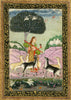 Todi Ragini Her Music Attracts Does And Bucks - 15Th Century -  Vintage Indian Miniature Art Painting - Posters