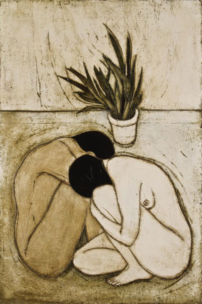 Togetherness - Contemporary Art - Canvas Prints
